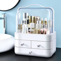 Acrylic Double Door Makeup & Cosmetic Organizer